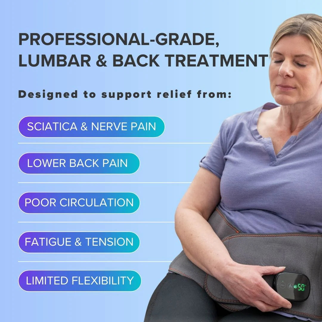 HeatBoost™ Red Light Lumbar Belt