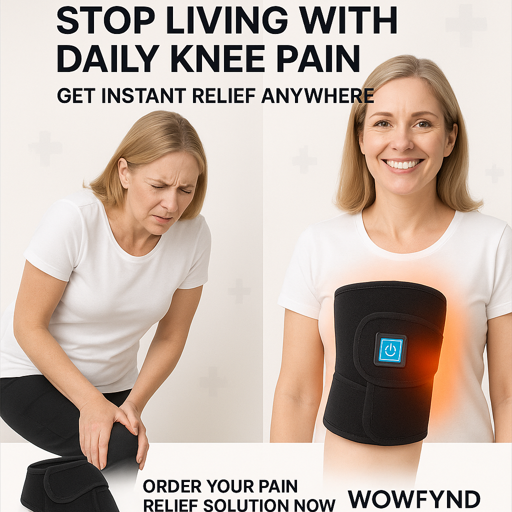 🌡️ 3-Level Heating Knee Wrap – Relax Tired, Aching Knees