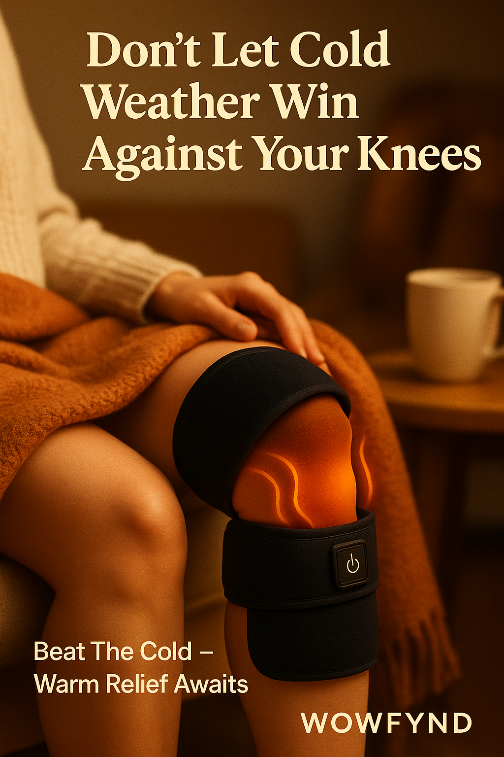 🌡️ 3-Level Heating Knee Wrap – Relax Tired, Aching Knees